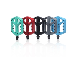 Pedales Racework para bicicleta de montaña, ultraligeros, de nailon, con plataforma plana para BMXvayotoy