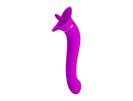 Vibrador Con Lengua Estimuladora Usb PRETTYLOVE