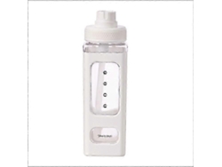 Botella De Agua De 700 Ml Con Pajita, Botella Deportiva Linda Con Adhesivo, Gran Capacidad, Blanca Rosewell