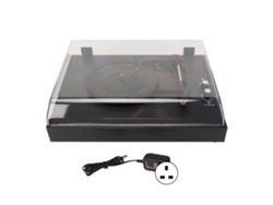 Tocadiscos De Vinilo 3 Velocidades Altavoz Estéreo Hifi Bluetooth Con Enchufe Uk