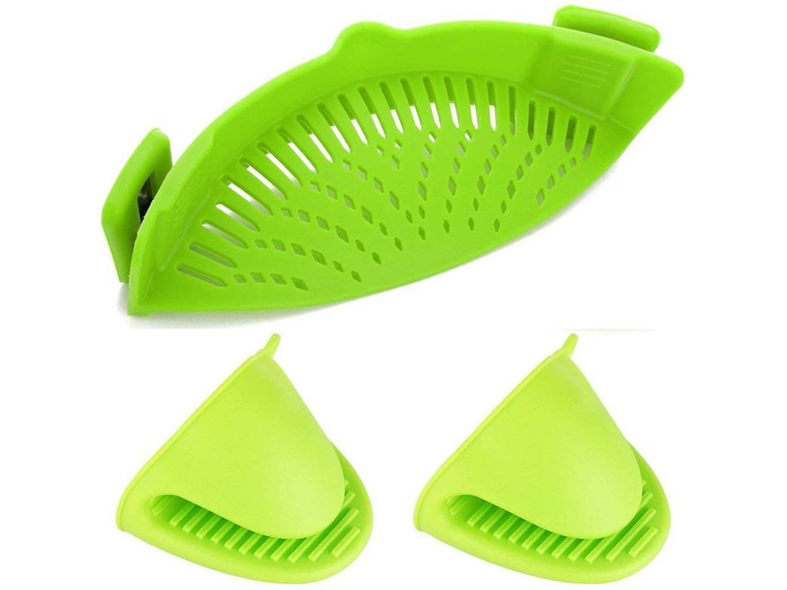 Filtro De Silicona Con Clip, Resistente Al Calor, Manos Libres Con Protectores De Manos.
