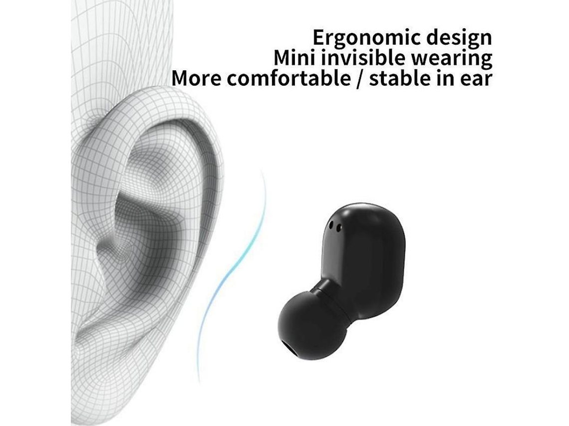 Auriculares Bluetooth True Wireless YDCY E7S Digital impermeable Tws 5.0 en la oreja