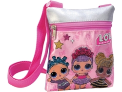 Bolsa LOL time shine (Rosa - Poliéster - 22x17x1cm)