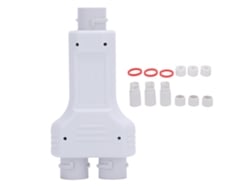Extensor Poe Externo À Prova D'água 1 Para 2 Repetidor Splitter Para Alimentação Em Longa Distância