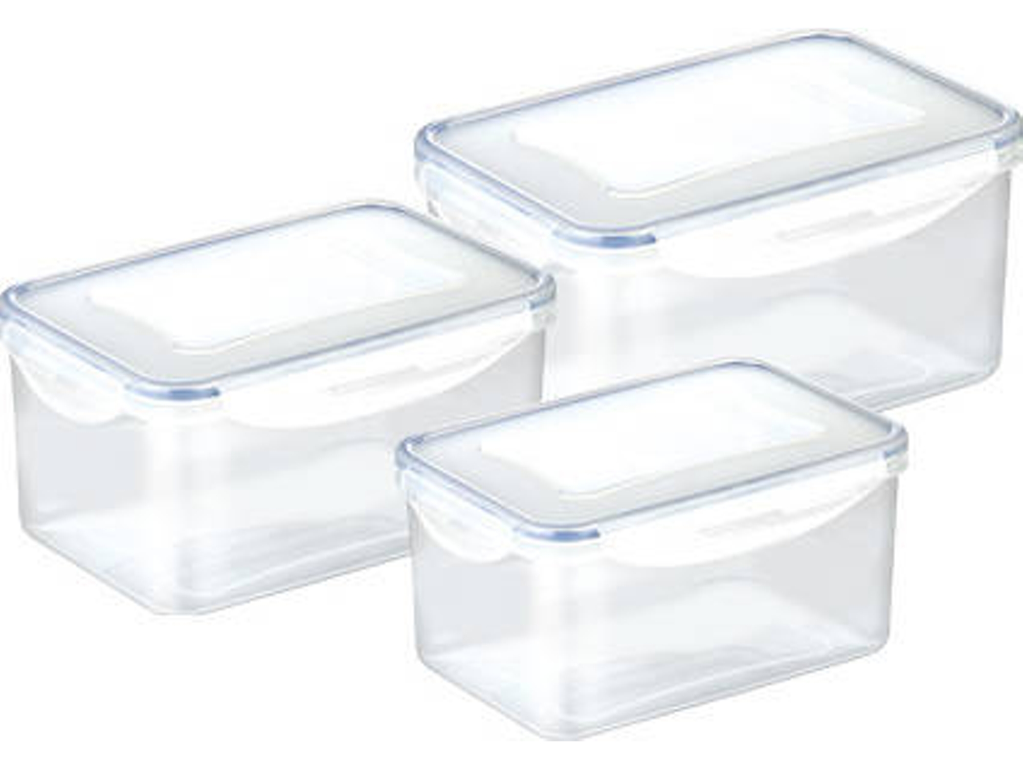 3 Cajas TESCOMA Freshbox profunda  (0.9, 1.6, 2.4 l)
