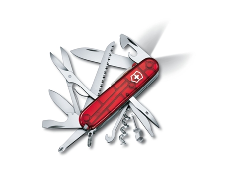 Canivete Swiss VICTORINOX Huntsman Lite Lite Swiss Army Shife 21 Funciones Con Antorcha Led
