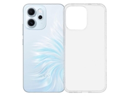 Funda Trasera De Tpu Transparente Compatible Con Oppo Reno 14f 5g Con Protección Para Airbag.