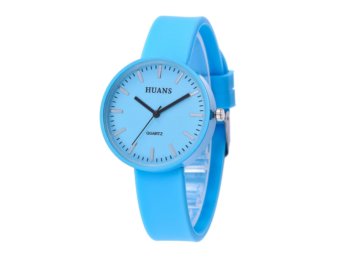 Reloj De Pulsera Analógico De Cuarzo En Lana Y Aleación Ligera, Regalo Informal (menta)