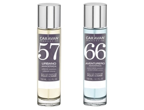 Set de 2 perfumes CARAVAN hombre Nº66 y Nº 57
