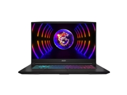 Portátil Msi B13vek 1261xpl (negro, 16 GB de RAM, 1 TB de SSD, zócalo de 17,3 pulgadas, teclado QWERTY europeo, Intel Core i7, Nvidia GeForce RTX 4050)