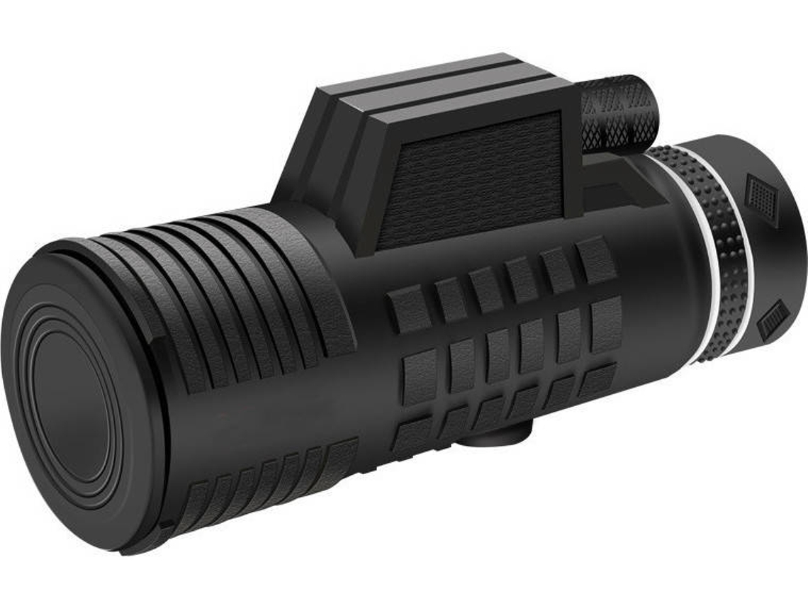 Telescopio Monocular ENZONS 12X50 Hd Hd Adulto Alta Potencia Impermeable con Soporte para Smartphone y T-Negro