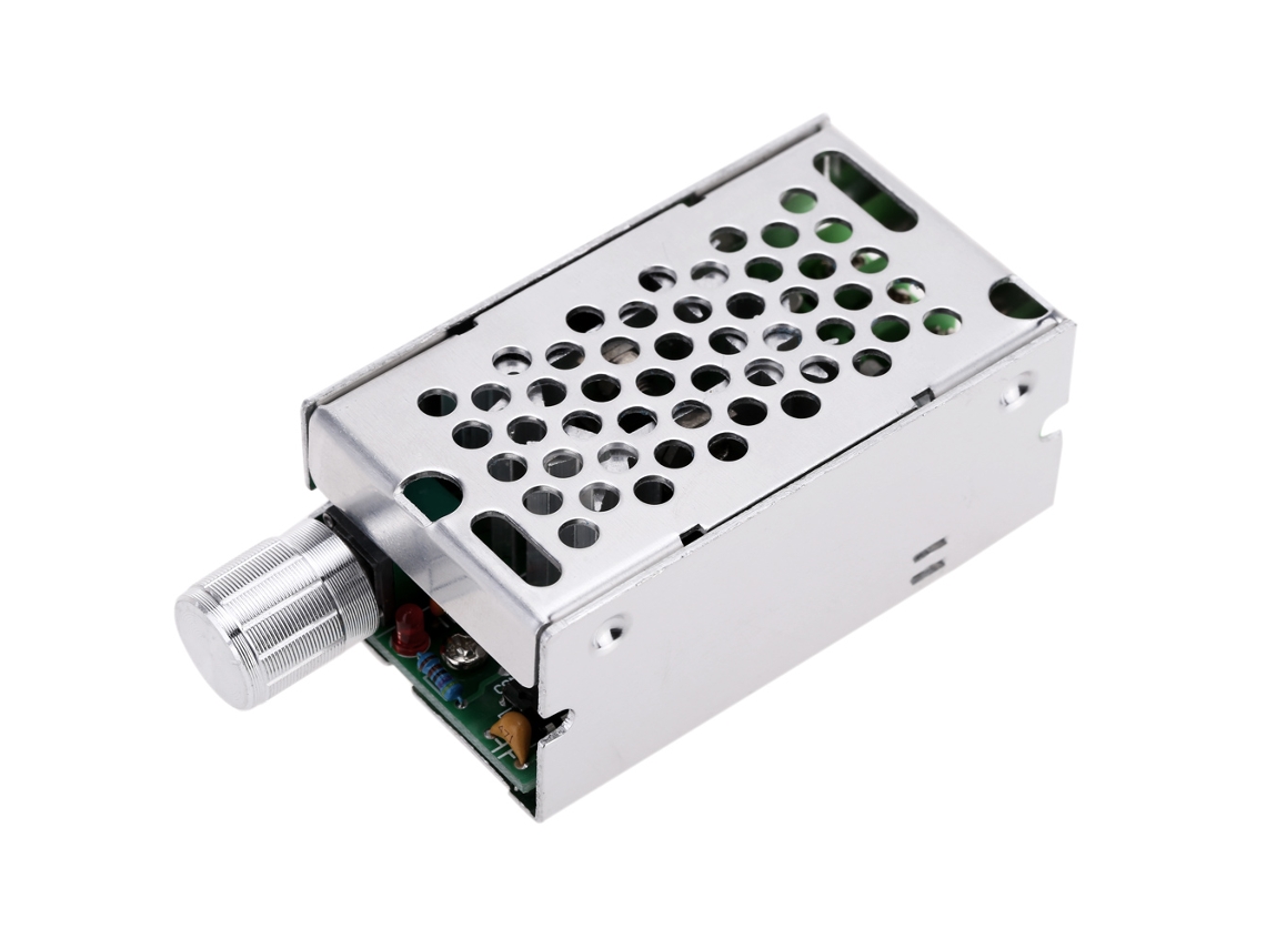 Controlador De Velocidad Pwm Para Motor Dc De Cepillo Ajustable 12v/24v/36v/60v 8a 400w Con Interruptor