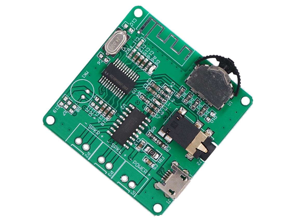 Módulo 2026as, placa amplificadora de audio estéreo digital DIY PAM8406, amplificación de señales de 3W a 5W.