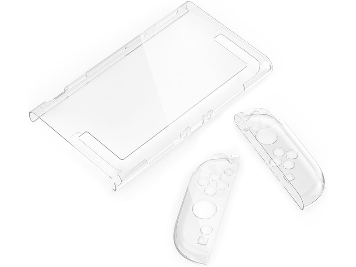Funda Protectora Transparente Agwuoetr Crystal Para Consola Switch 2