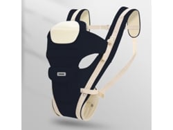 Portabebés Multifuncional Cómodo Y Transpirable Adecuado Para Bebés De 0 A 24 Meses Azul Oscuro Czhhmart
