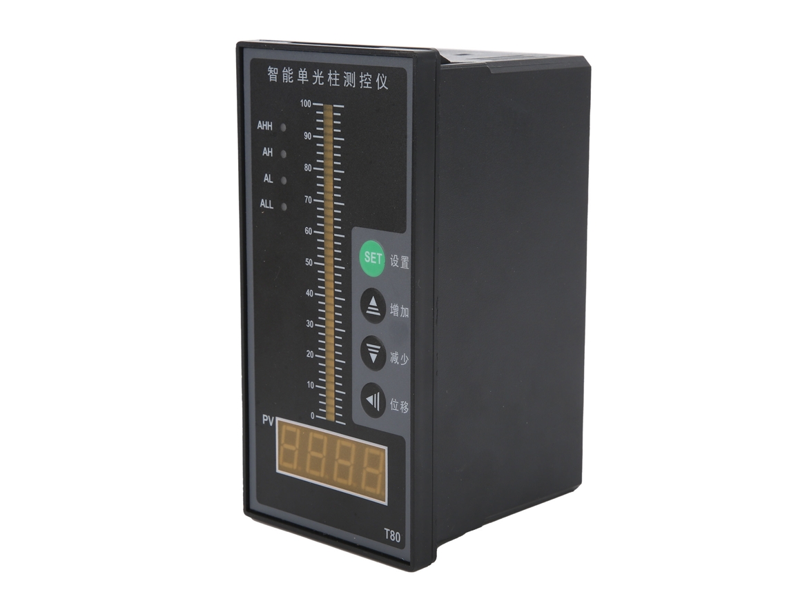 Controlador De Presión Inteligente Hwp-t804-01-23-hl-p Con Columna De Luz Y Salida De 4-20 Ma Para Niveles De Líquido.