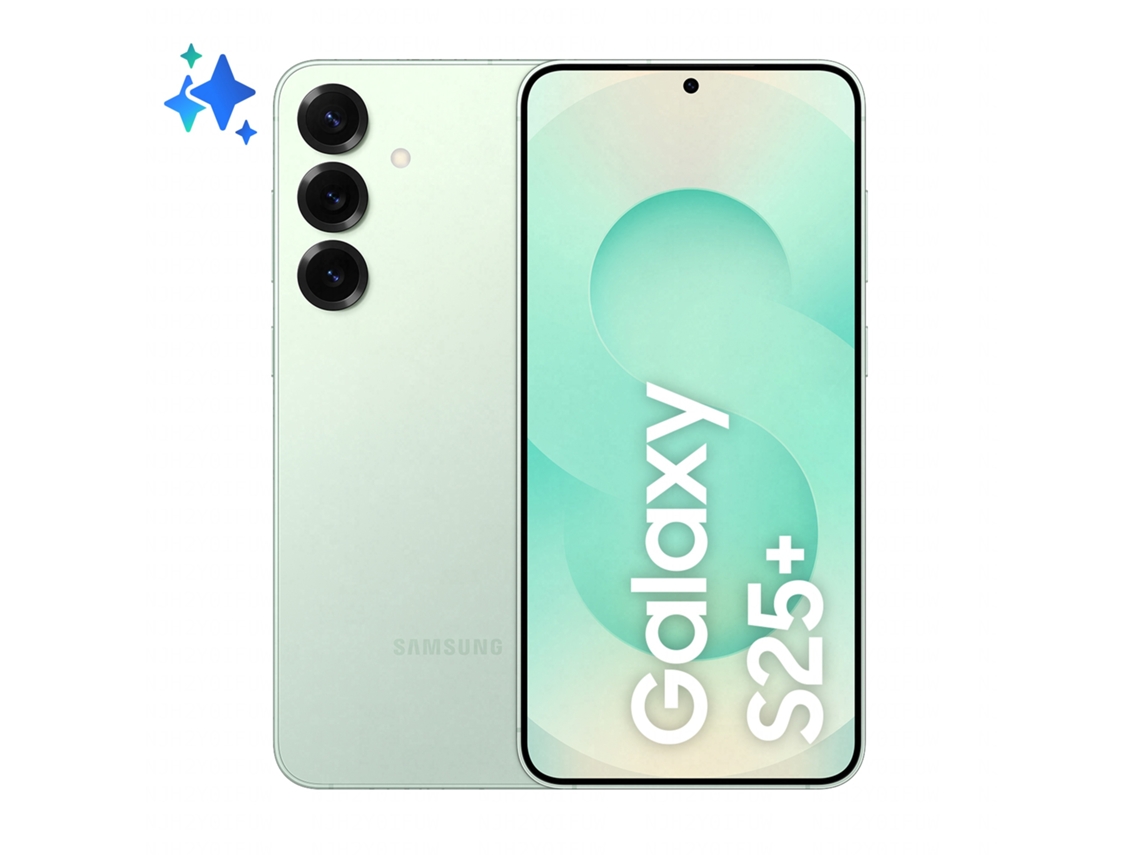 Smartphone Galaxy S25 Plus 512 Gb Menta Reacondicionado Señales De Uso