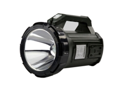 Reflector LED de 10 W de alta intensidad y largo alcance para iluminación exterior, recargable. Mdug (verde)