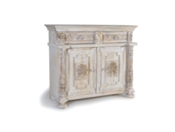APARADOR - VAJILLERO Blanco.GINER Y COLOMER 100x45x120