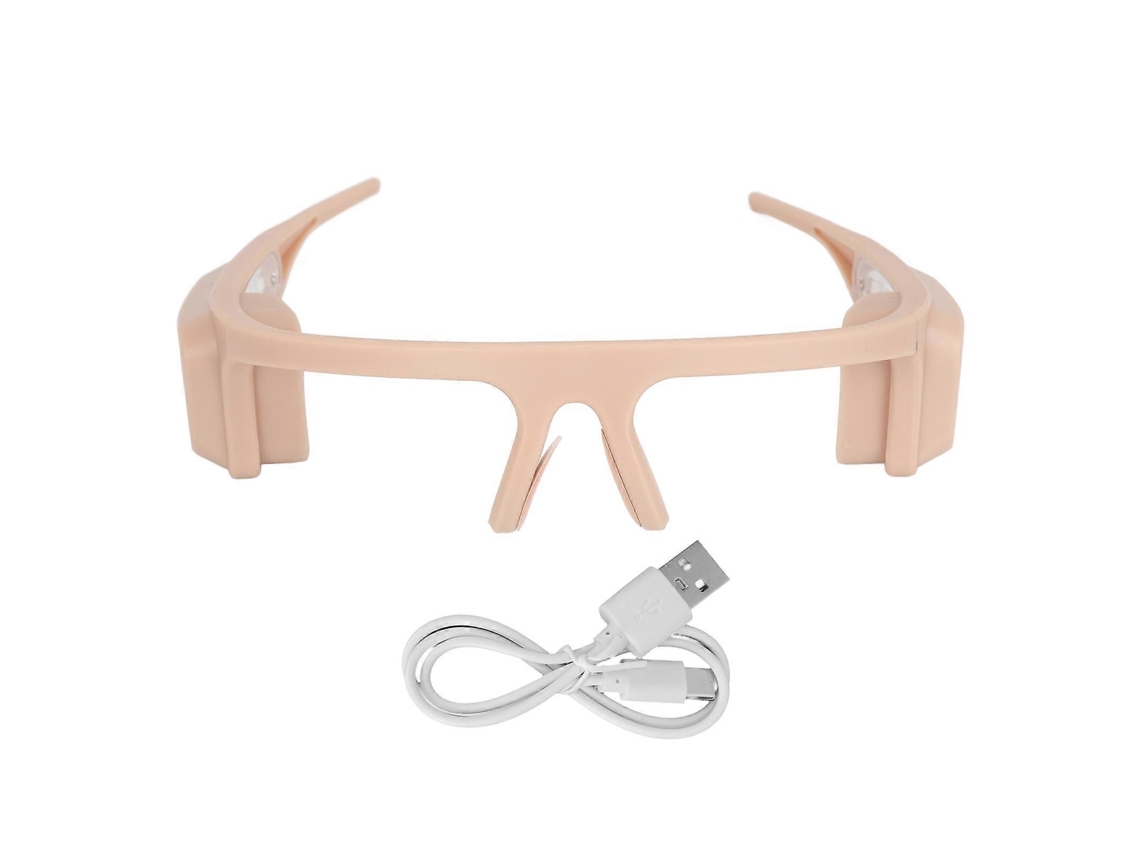 Gafas de terapia LED roja para ojos jóvenes y reducción de arrugas.