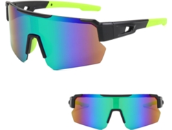 Gafas De Sol Polarizadas Para Ciclismo Para Hombres Y Mujeres Protección Uv Gafas De Sol Para Deportes Al Aire Libre Negro Verde Gertiz
