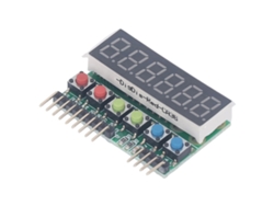 Omni-módulo De Display De Tubo Digital De 6 Dígitos Tm1637 Con Interfaz Iic Para Contadores Temporizadores Dc 3.3v-5v