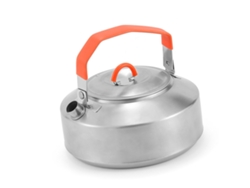 Hervidor De Acero Inoxidable Para Exteriores Con Asa Antigua Para Camping, Café, Picnic, 1 Litro, Portátil.