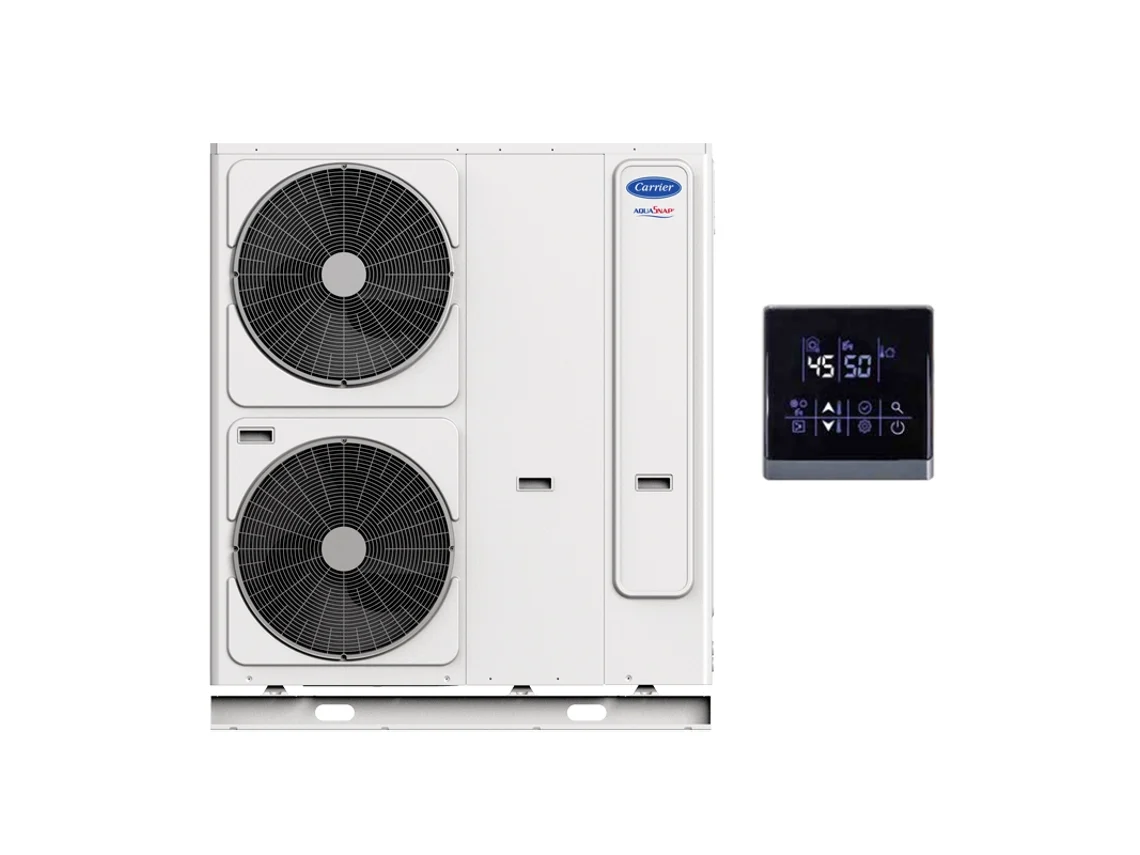Bomba de calor aire/agua monofásica Aquasnap con booster eléctrico CARRIER 14 kW