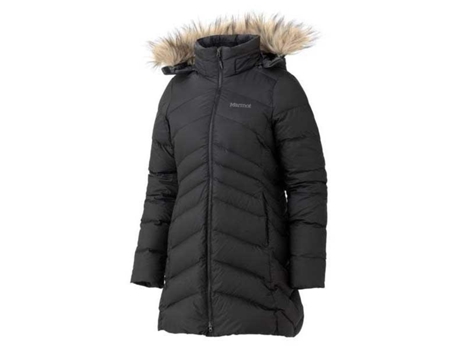 Abrigo para Mujer MARMOT Casaco Montreal Negro para Montaña (S)