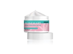 Crema de romero para el crecimiento del cabello: reparación intensiva y alisado para un cabello más grueso y saludable.