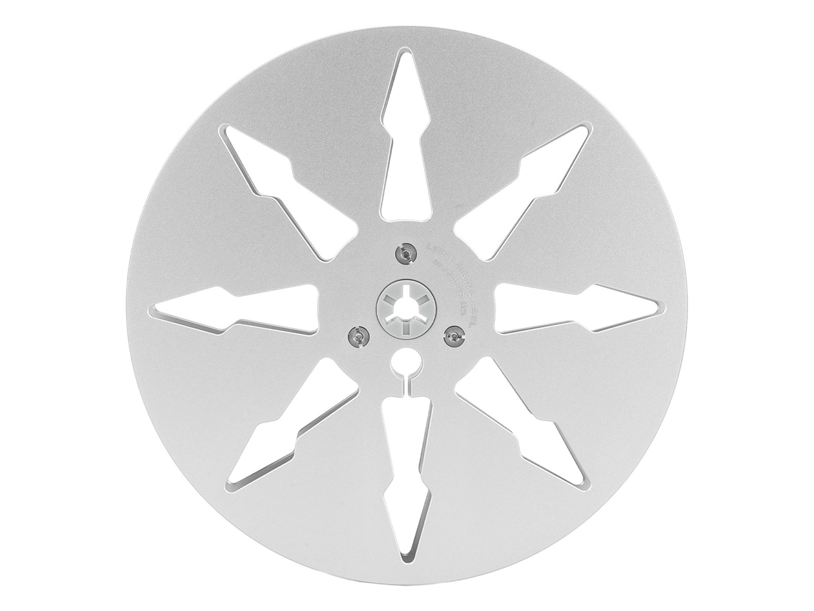 Carrete De Cinta Vacío De 1/4" (7 Pulgadas) Con 8 Orificios, De Aleación De Aluminio, Para Revox Studer.