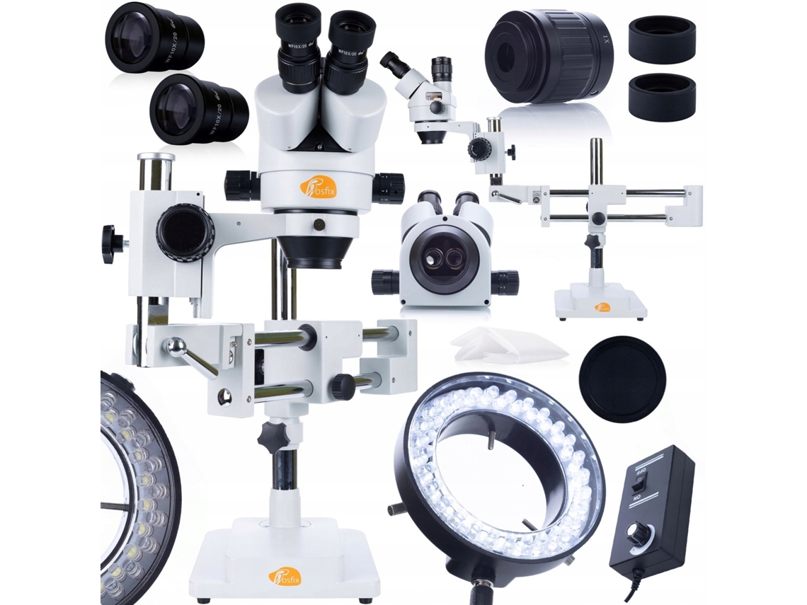 Microscopio trinocular Jupiter Pro MSJP-T-SDMS1 – Óptica de alta calidad | Zoom de 7x a 45x | Uso profesional