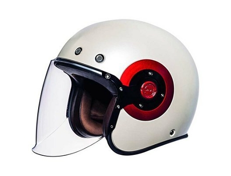 Casco de moto Jet SMK retro