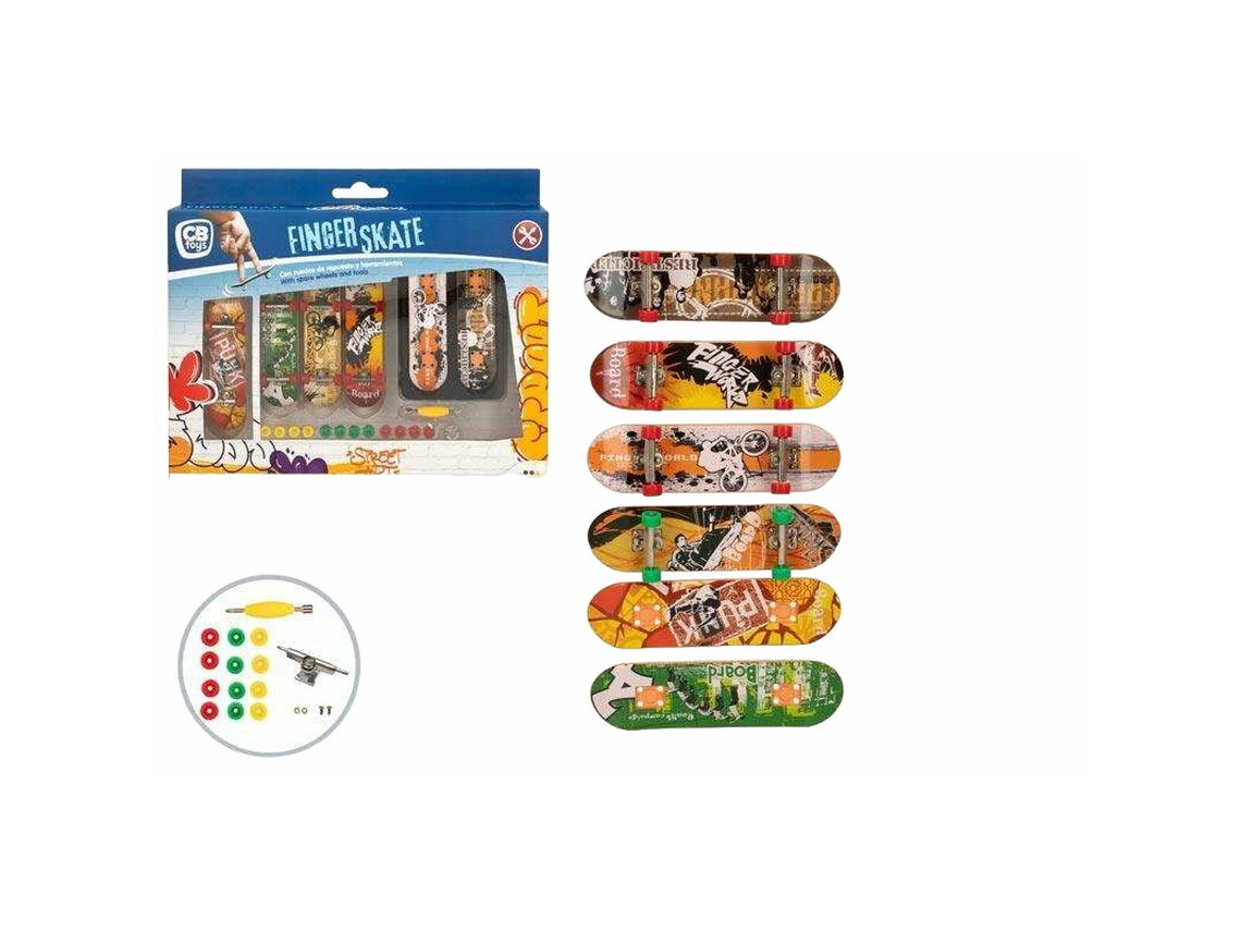Set De Monopatines De Dedo Colorbaby 10 X 3 Cm 24 Piezas
