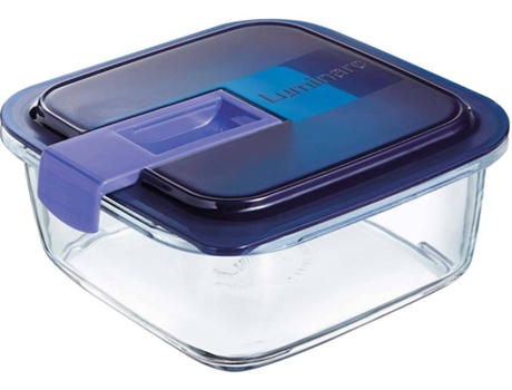 Recipiente LUMINARC Cuadrado (Vidrio - 0.38L)