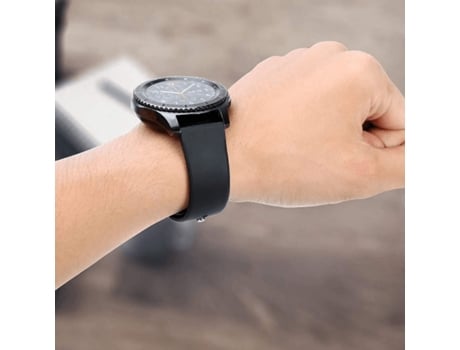 Correa Lisa De Silicona Para Huawei Watch Gt 3 Pro 46Mm Negra PHONECARE