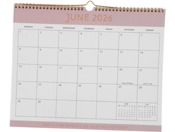 Calendario De Trabajo Mensual 2026, Calendario De Pared Grande, Planificador De Pared 2027