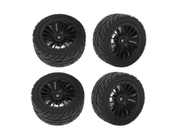 4 Neumáticos De Goma, Ruedas Compatibles Sg1603 Sg1604, Piezas Para Coches Rc 1/16