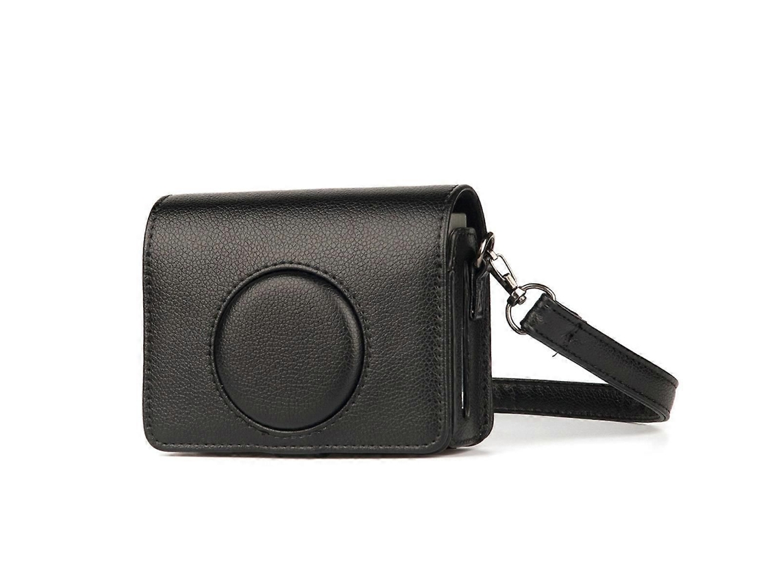 Bolsa de almacenamiento retro para minicámara, estuche protector negro. TAISHENGDA