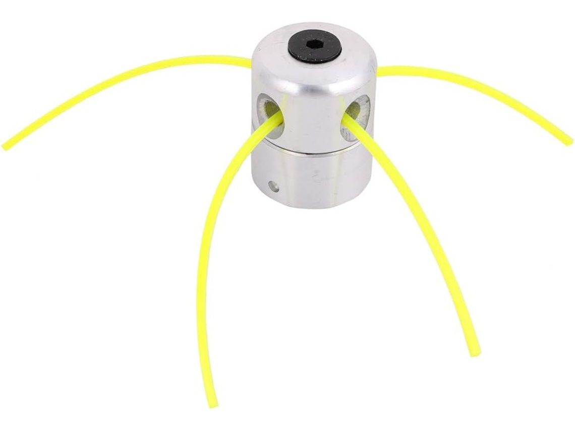 Aluminio - Cabezal De Desbrozadora Permanente Hilo De Nailon Accesorio Para Cortacésped (2abb0ed1...