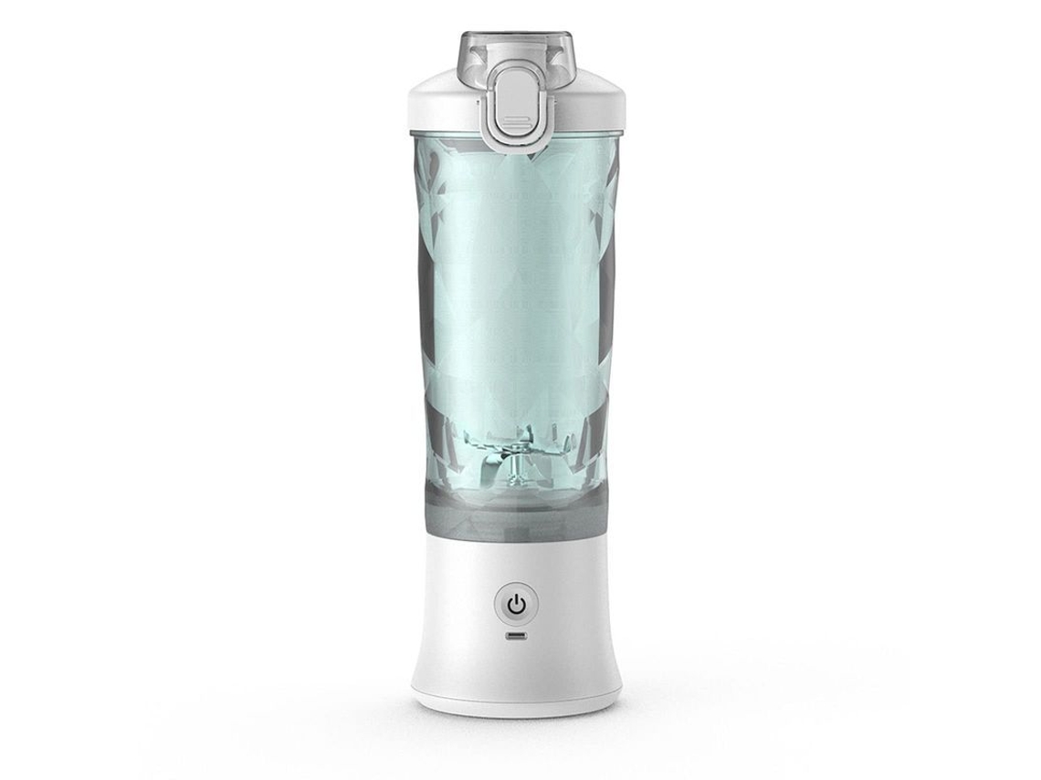 2026-licuadora Portátil Licuadora Personal Y Hacedora De Smoothies Exprimidor Eléctrico Bpa-free (blanco)