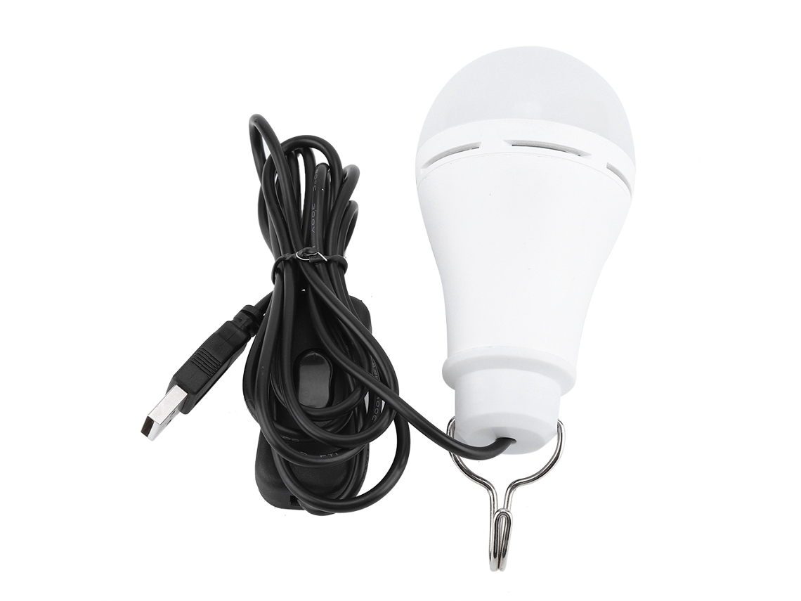 Lámparas colgantes portátiles para el hogar y viajes, lámpara de emergencia recargable con batería de respaldo, LED de ahorro de energía equivalente a 40