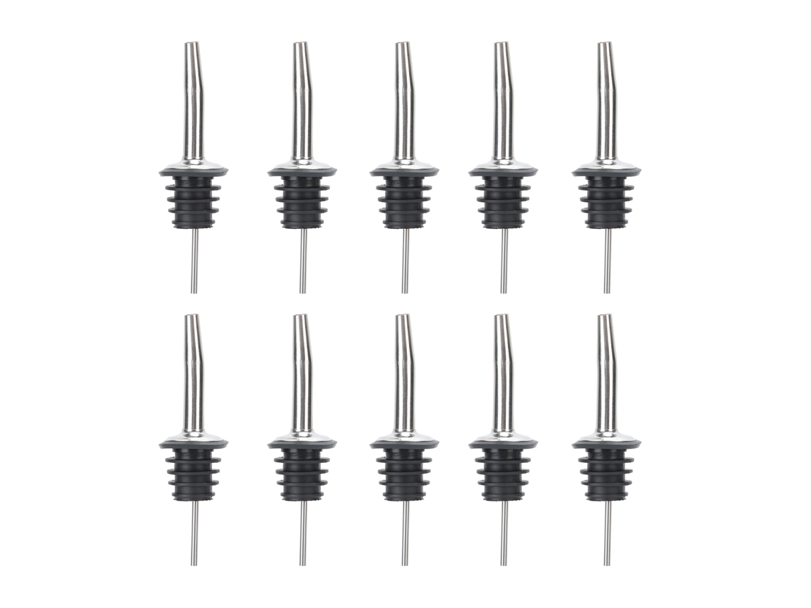 10 Dispensadores De Tapas Para Botellas De Vino De Acero Inoxidable 304, Accesorios De Cocina Y Bar.
