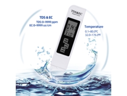 Analizador Portátil De Calidad Del Agua 3 En 1 (tds/ec/temperatura) Con Bloqueo De Lectura Y Apagado Automático.