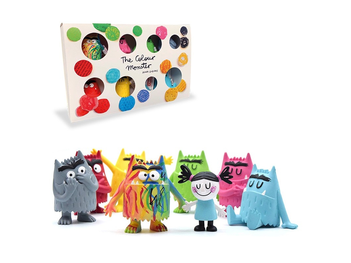 Monstruo de Colores Set 8 Figuras COMANSI