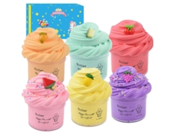 2026-kit De Arcilla Mantequilla 6 Piezas 100ml, Juguetes De Arcilla Diy Para Niños Y Niñas, Juguetes Para Aliviar El Estrés