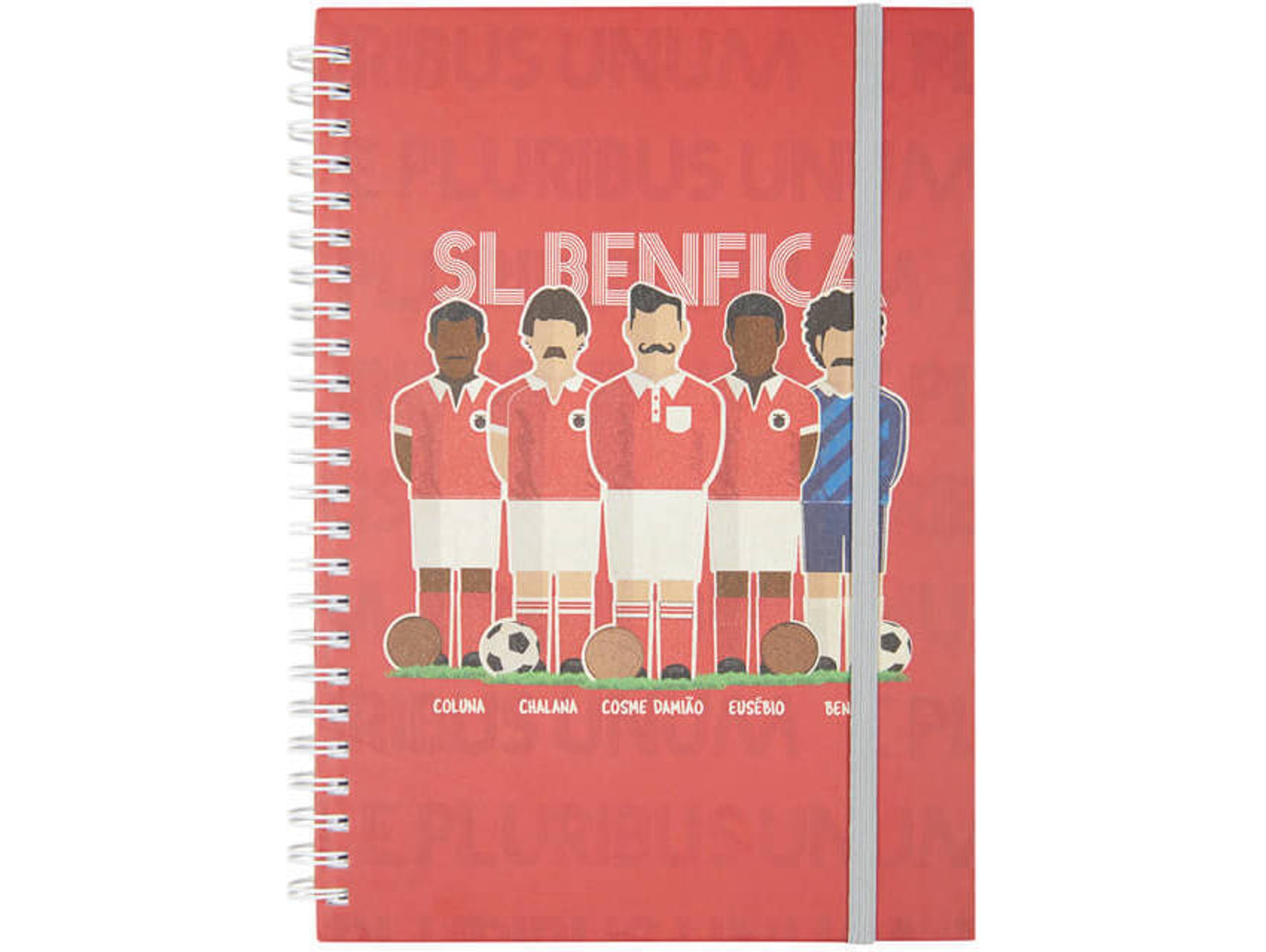 Cuaderno SPORT LISBOA E BENFICA Equipo Retro