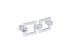 Tirador Para Mueble De Zamac Distancia Entre Ejes 64mm Cromo Pulido Lote De 6