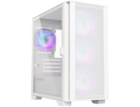 Caja Micro-ATX MONTECH Air 100 ARGB Vidrio Templado Blanco