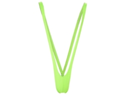 Mono De Playa Para Hombre, Tejido Elástico, Braguita Tipo Tirante, Mankini Erótico Para Club, Verde Hdk